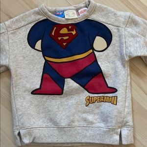 Zara x Justice League Baby Boy Superman Sweatshirt